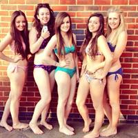 Anonymous in a bikini