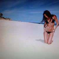 Hillary Fisher in a bikini