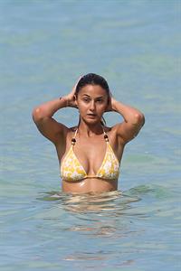 Emmanuelle Chriqui Bikini candids in Miami, 29 Aug 2013 