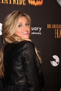 Erin Andrews attends the 4th Annual Los Angeles Haunted Hayride -  The Congregation  on October 8, 2012