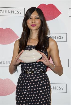 Gemma Chan Lulu Guinness: Paint Project Party in London, July 11, 2013 