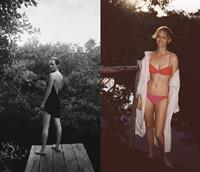 Amber Valletta in a bikini