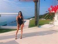 Nicole Harrison in a bikini