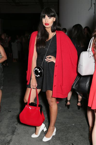 Jameela Jamil Lulu Guinness: Paint Project Party in London, on July 11, 2013