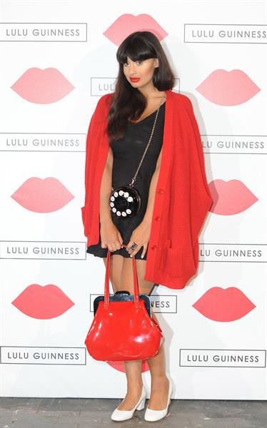 Jameela Jamil Lulu Guinness: Paint Project Party in London, on July 11, 2013