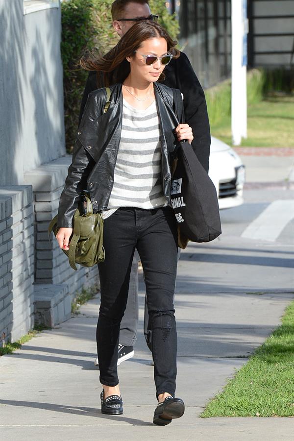 Jamie Chung shopping in LA 2/8/13 