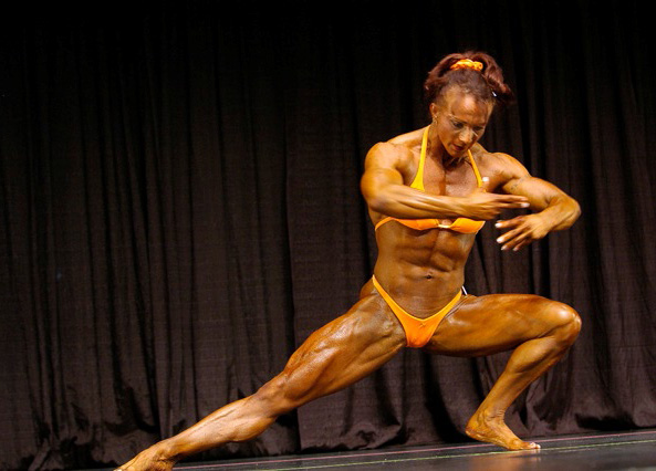 Janeen Lankowski in a bikini