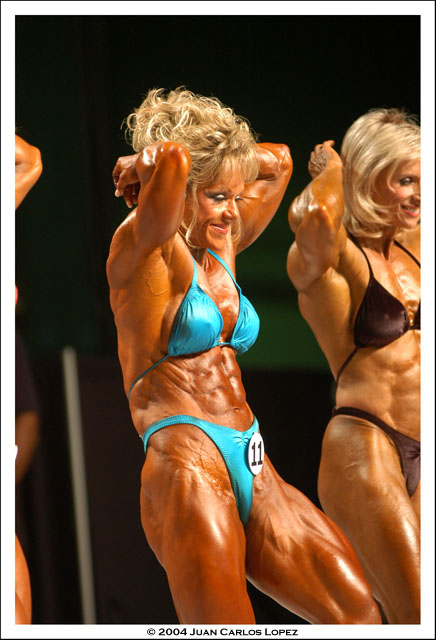 Lisa Aukland in a bikini