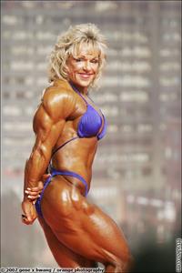 Lisa Aukland in a bikini