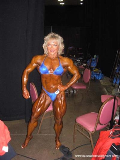 Lisa Aukland in a bikini