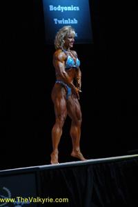 Lisa Aukland in a bikini