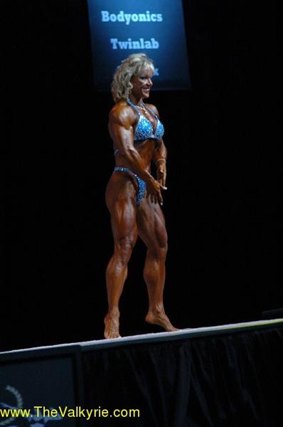 Lisa Aukland in a bikini