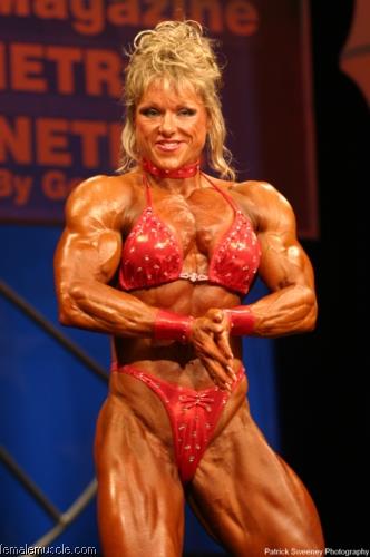 Lisa Aukland in a bikini