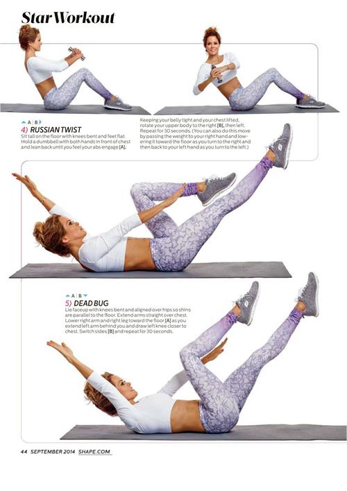 Brooke Burke-Charvet Shape Magazine September 2014