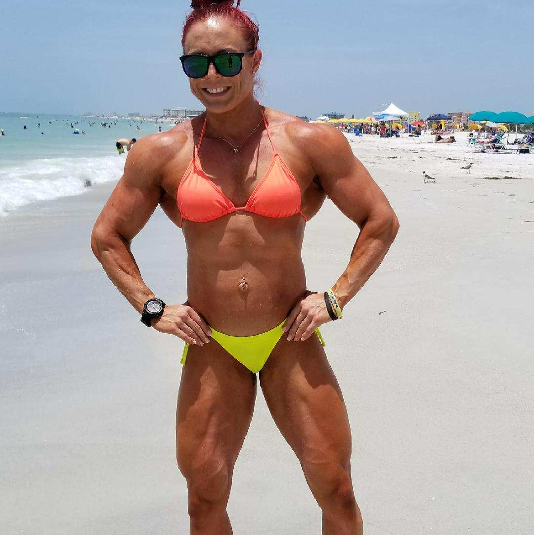 Katie M. Lee in a bikini