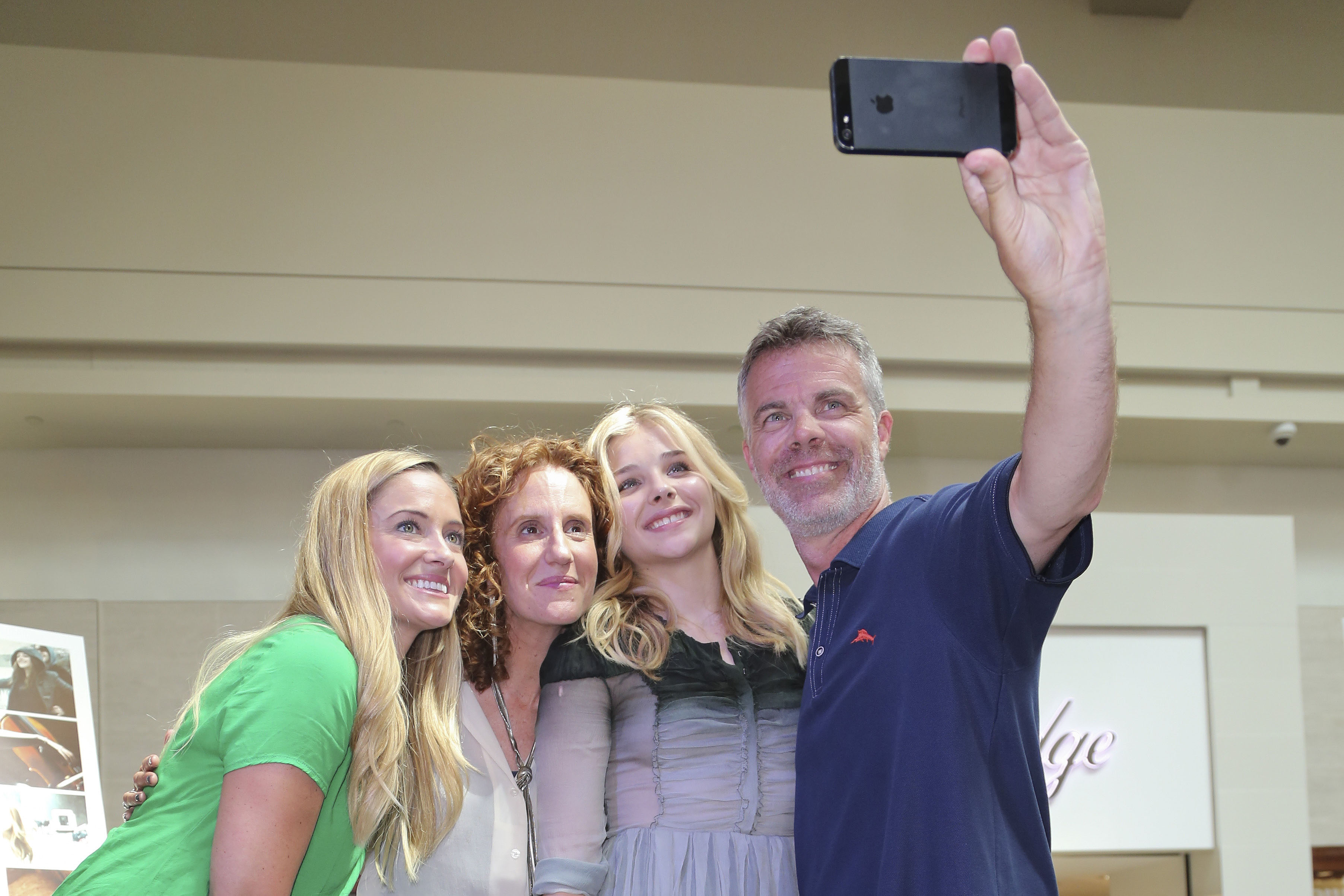 Chloƫ Grace Moretz Pictures Chloe Grace Moretz attends a QA session Promoting  If I Stay in Seattle