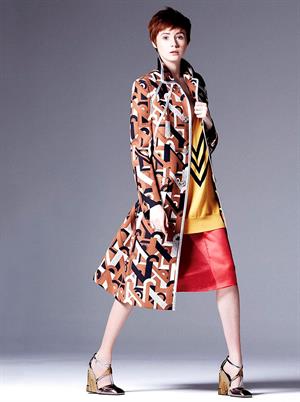 Karen Gillan for T. N. Photoshoot for InStyle September 2014