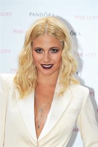 Pixie Lott at her album launch party in London on August 5, 2014