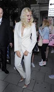 Pixie Lott at her album launch party in London on August 5, 2014