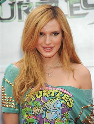 Bella Thorne at the Teenage Mutant Ninja Turtles L.A. premiere