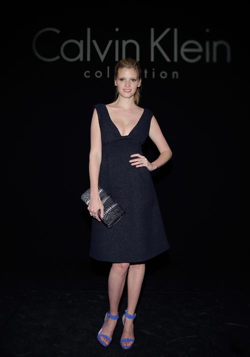 Lara Stone Infinite Loop Hosted By Calvin Klein, May 24, 2012 in Seoul, South Korea