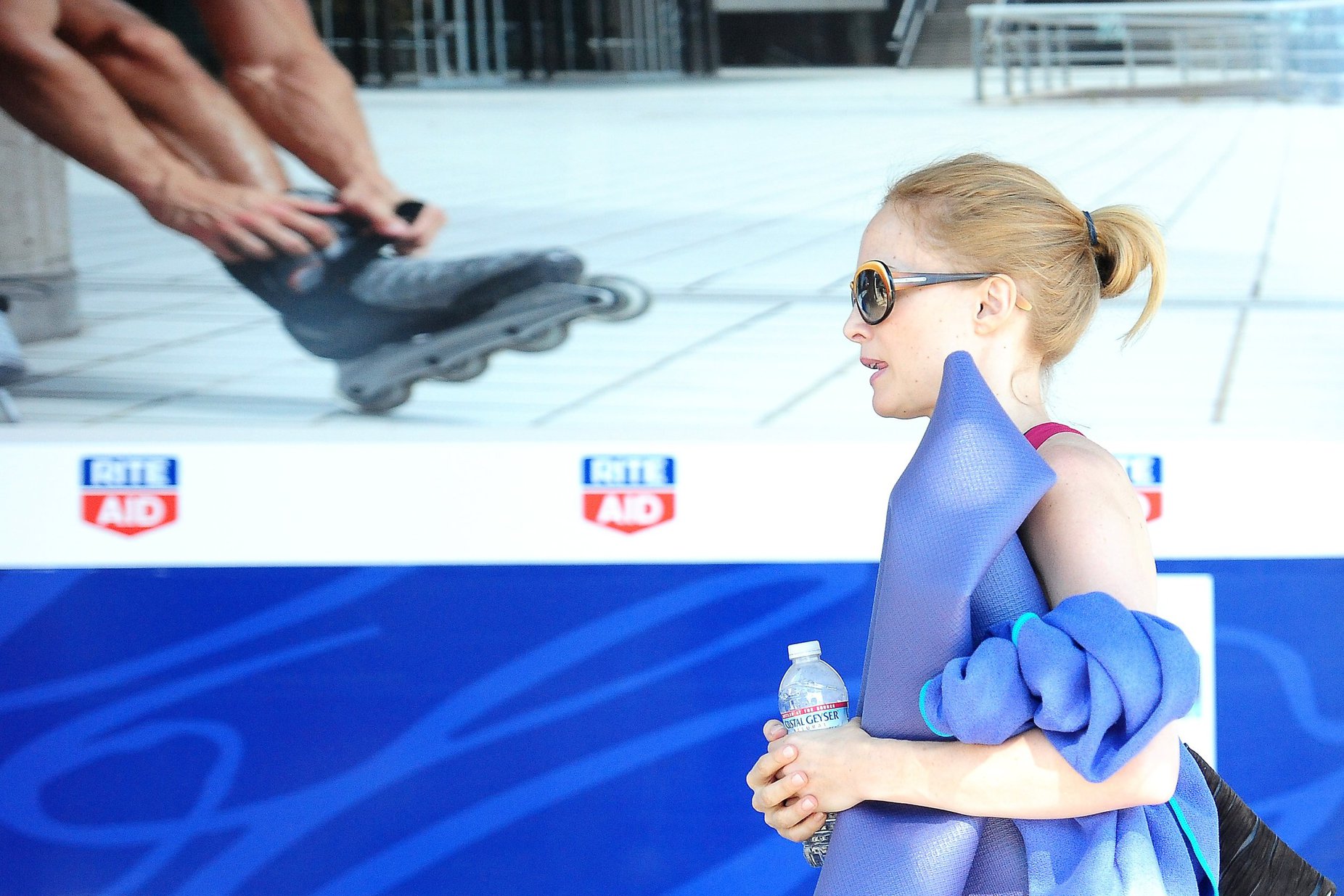 Heather Graham at yoga class in LA 7/31/13 