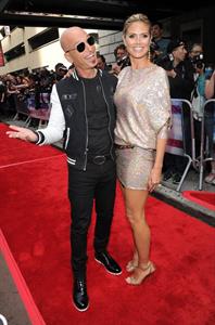 Heidi Klum at America's Got Talent Season 8 Meets The Judges Red Carpet Event in New York on April 9, 2013