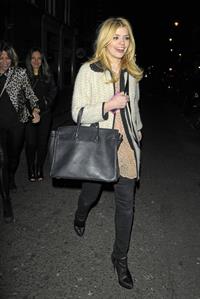 Holly Willoughby Groucho Club London - March 15, 2013 