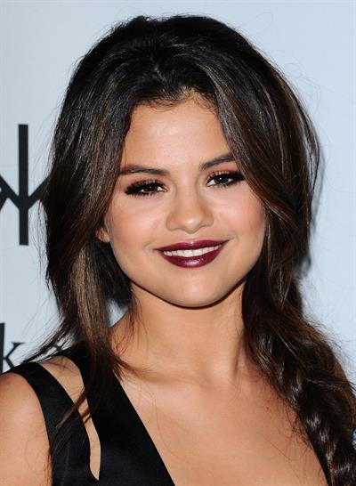 Selena Gomez showing off a ton of cleavage at Flaunt Magazine Release Party in Beverly Hills - Los Angeles - November 7, 2013 