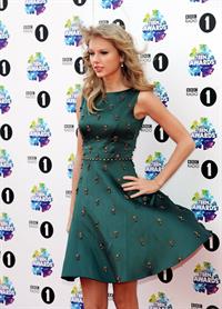 Taylor Swift attending the BBC Radio 1 Teen Awards 11/3/13  