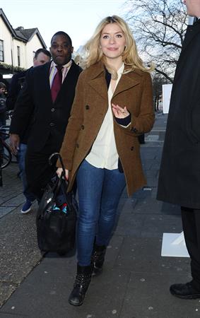 Holly Willoughby Riverside studios in London, March 13, 2013 