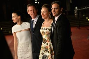 Scarlett Johansson premiere of 'Her' during the 8th Rome Film Festival November 10, 2013 