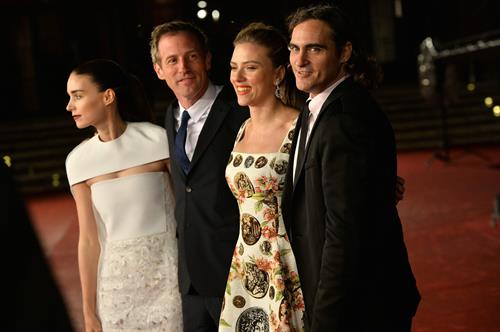 Scarlett Johansson premiere of 'Her' during the 8th Rome Film Festival November 10, 2013 