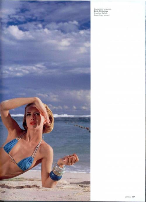 Raquel Zimmermann in a bikini