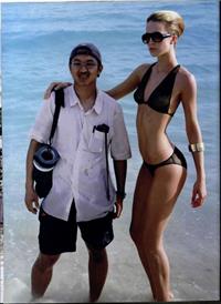 Raquel Zimmermann in a bikini