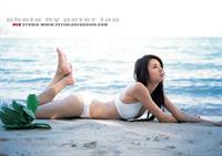 Zhou Wei Tong in a bikini