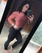 Chloe Sannito taking a selfie