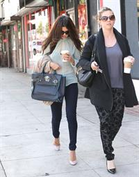 Selena Gomez walking in Los Angeles 10/3/13  