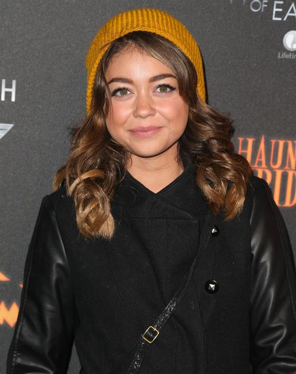 Sarah Hyland 5th Annual LA Haunted Hayride VIP Premiere Night in Los Angeles, October 10, 2013 