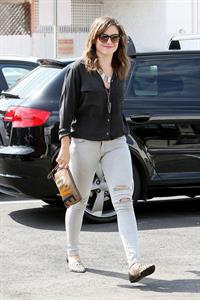Sophia Bush at Ramirez Tran Salon in Beverly Hills 10/3/13 
