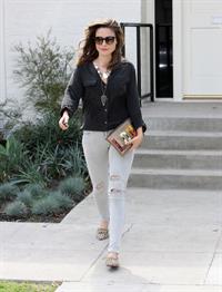 Sophia Bush at Ramirez Tran Salon in Beverly Hills 10/3/13 