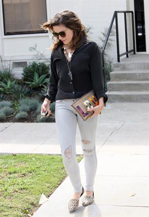 Sophia Bush at Ramirez Tran Salon in Beverly Hills 10/3/13 