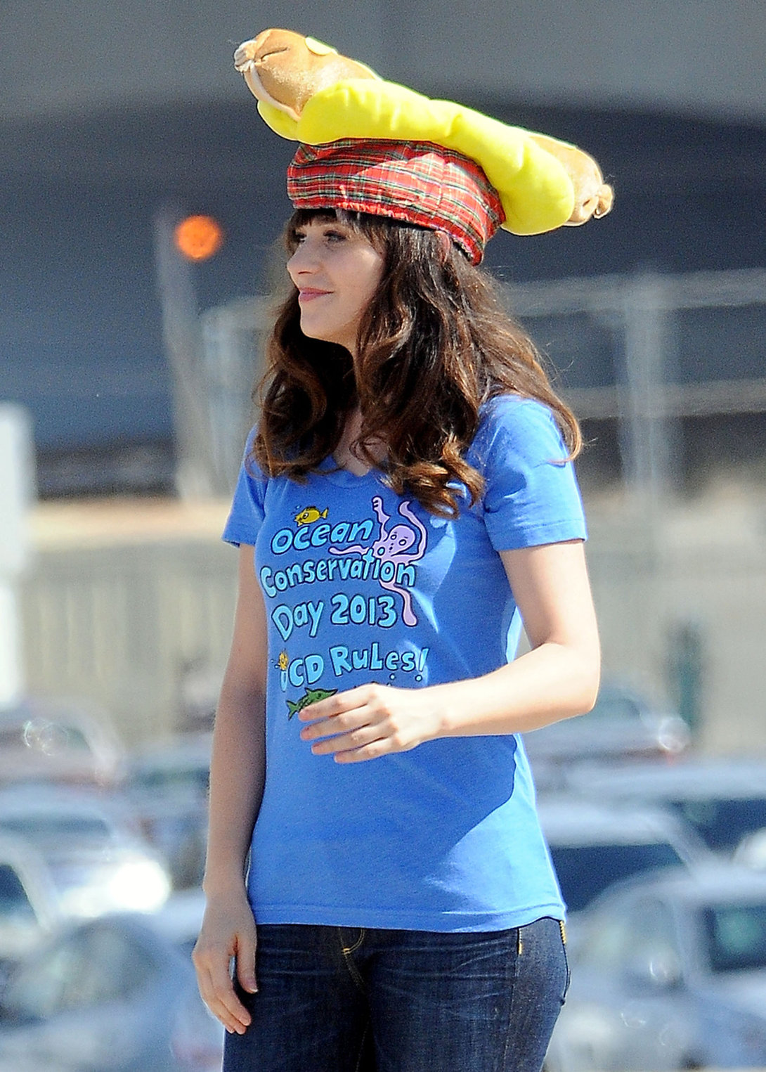 Zooey Deschanel – “New Girl” set in Malibu 10/7/13  