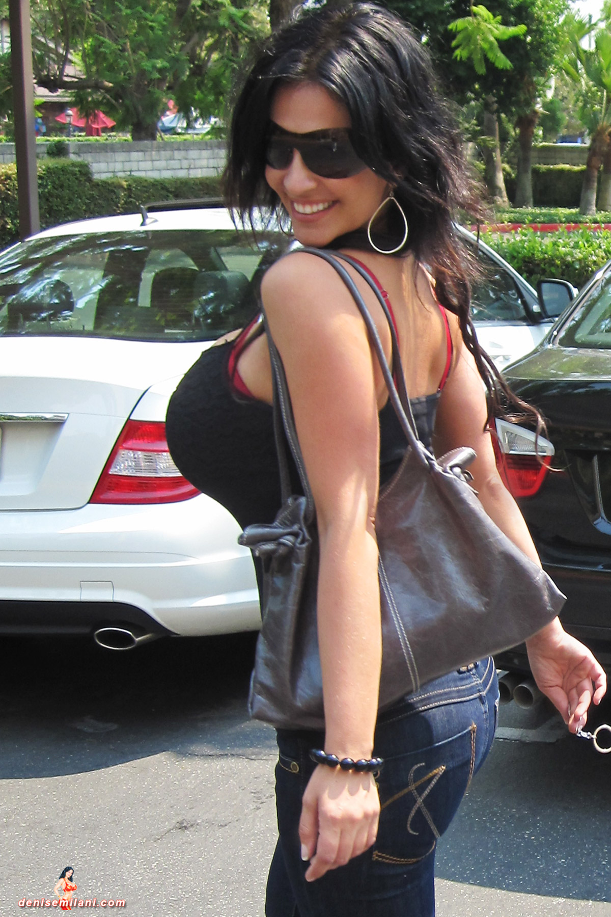 Denise Milani Snapshots - Lunch