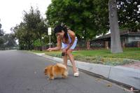 Denise Milani Snapshots - DogWalk