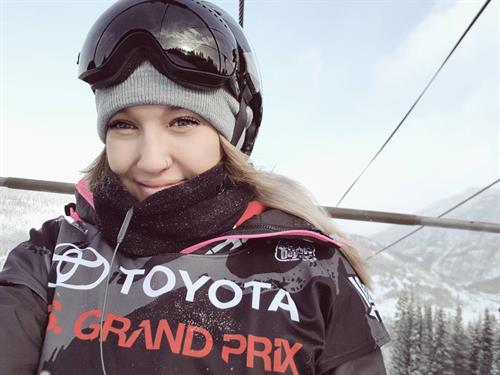 Rowan Cheshire taking a selfie