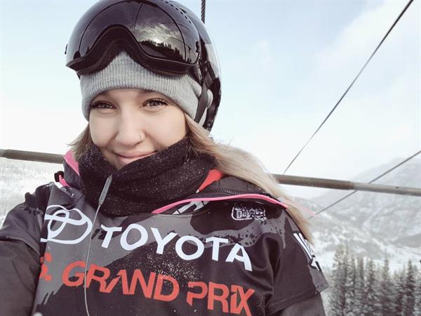 Rowan Cheshire taking a selfie