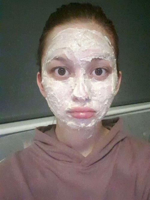 Jean Champion taking a selfie