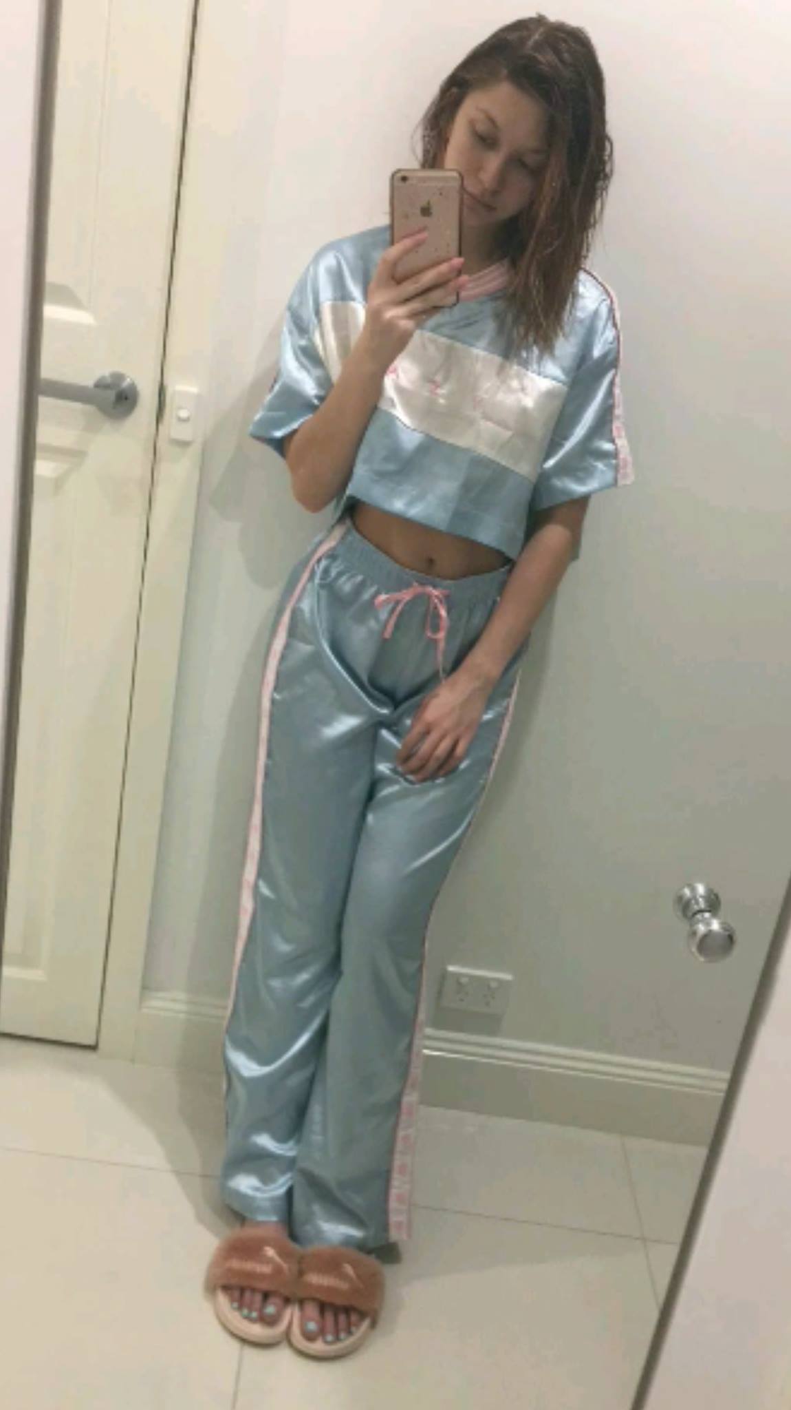 Jean Champion taking a selfie