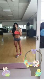 Michelle Lewin taking a selfie